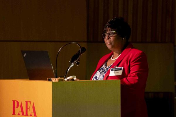 Mary Kargbo, CEO of Berks Community Health Center and Chair of the Health Federation Board of Directors